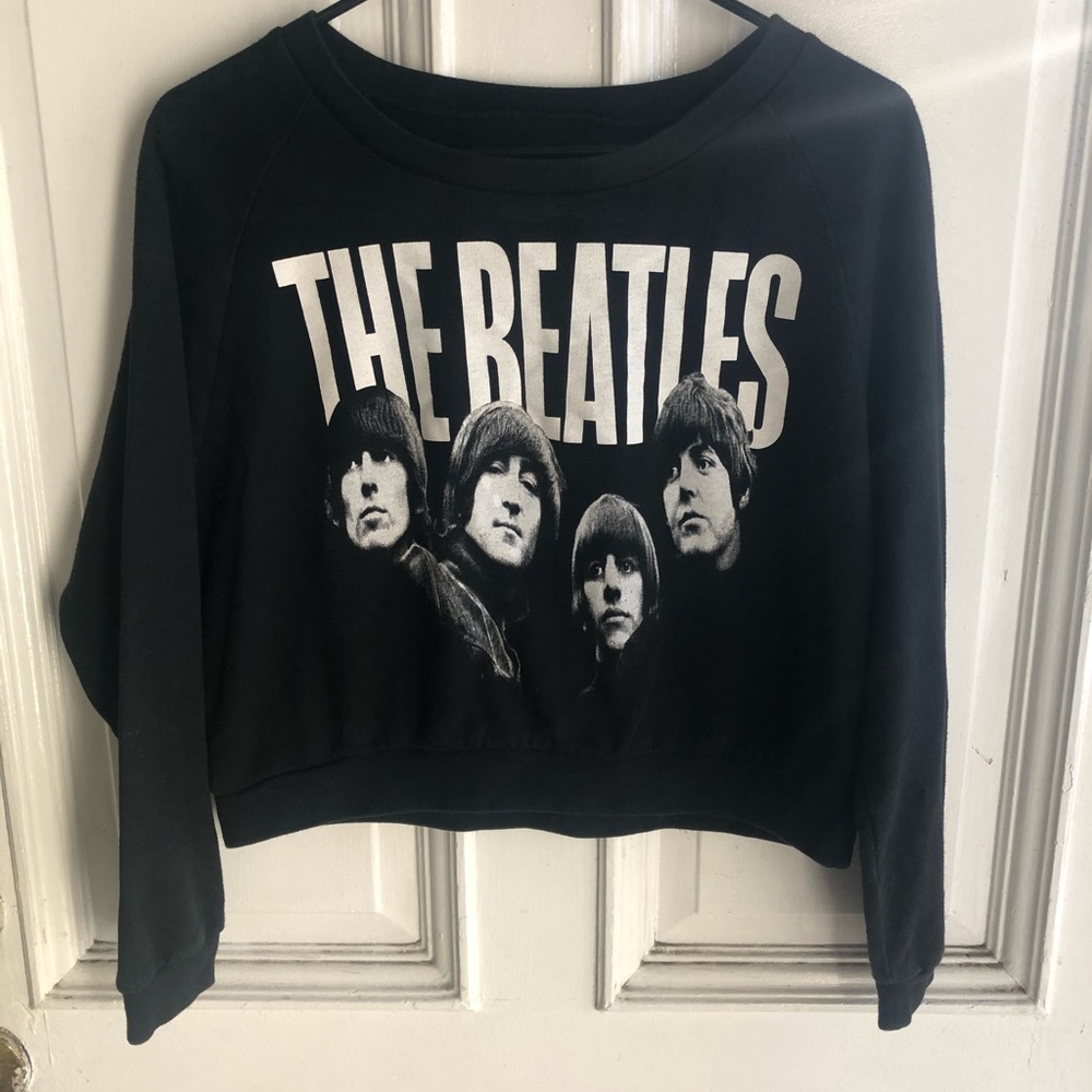 Beatles crop top SOLD